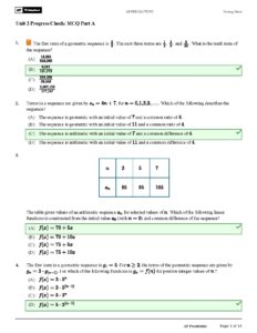 AP Precalculus Unit 2 MCQ Guide